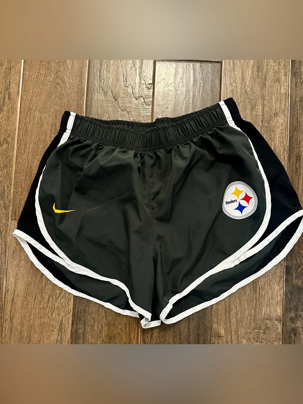 Nike Dri Fit Athletic Pittsburgh Steelers Shorts
